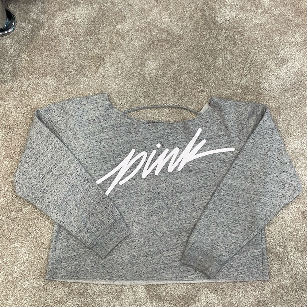 Pink sweater size large